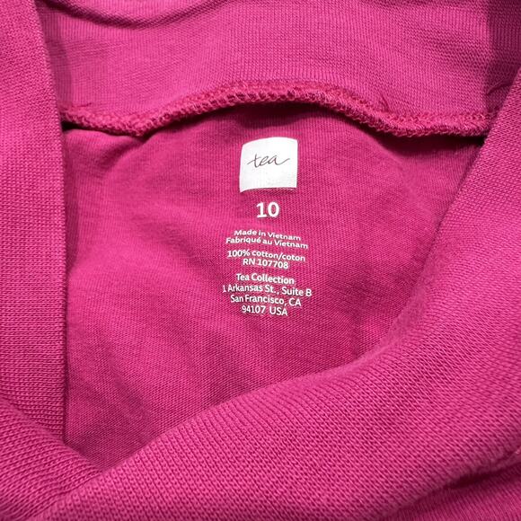 Tea Collection Water Lotus Trapeze Long Sleeve Dress - Picture 6 of 8